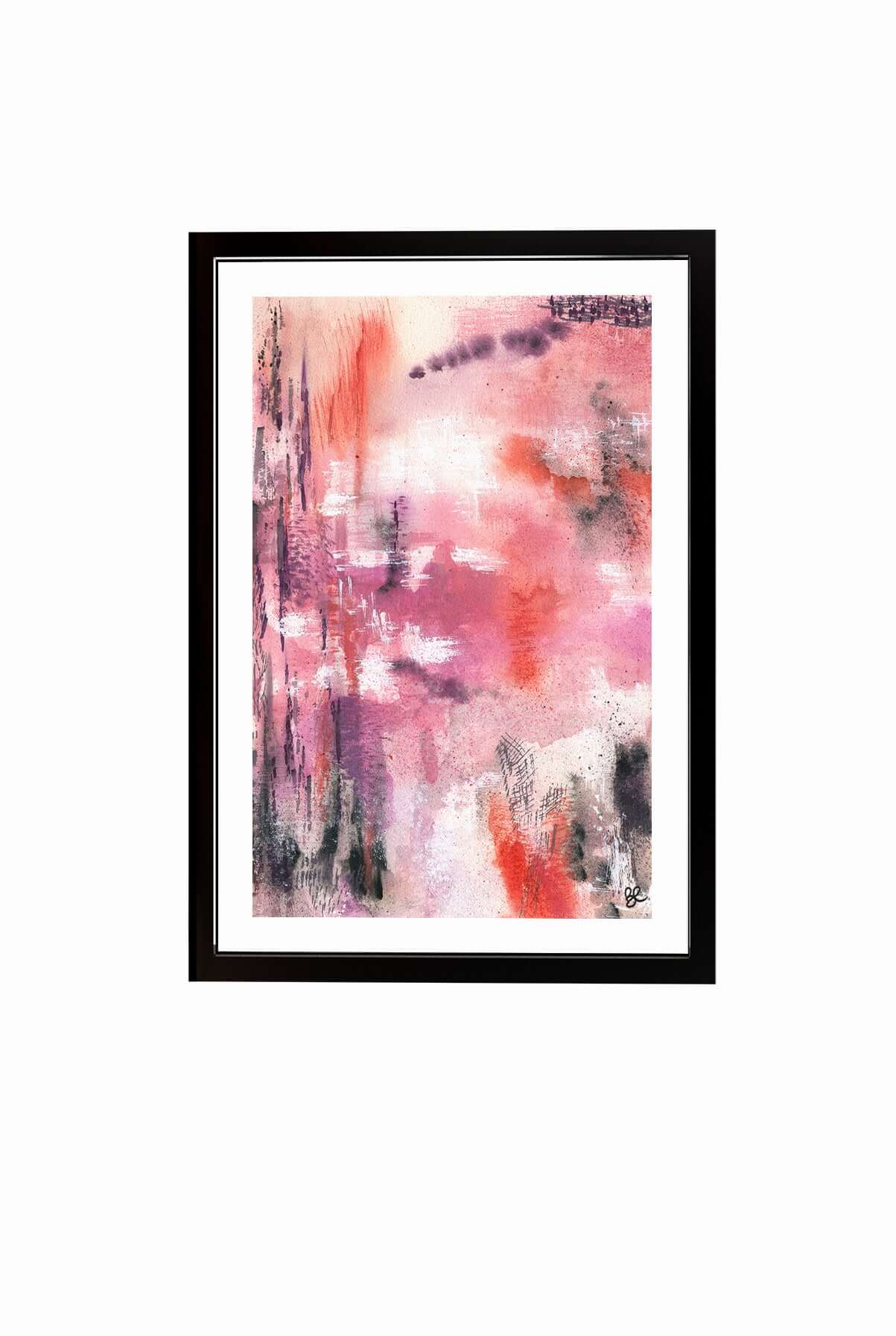 Watercolour Painting framed