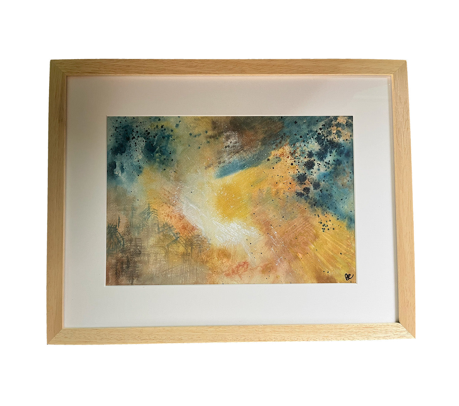 Standalone view of Watercolour Abstract called Enraptured